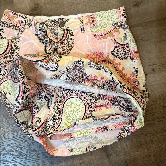 Croft & Barrow Paisley Women's Skort Size 8 - Picture 10 of 12